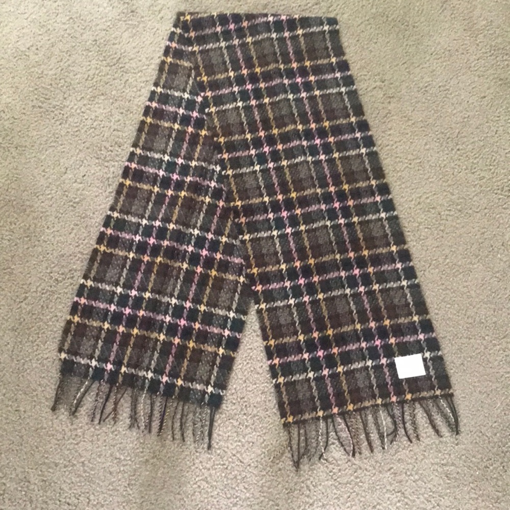 COACH PLAID SCARF🧣